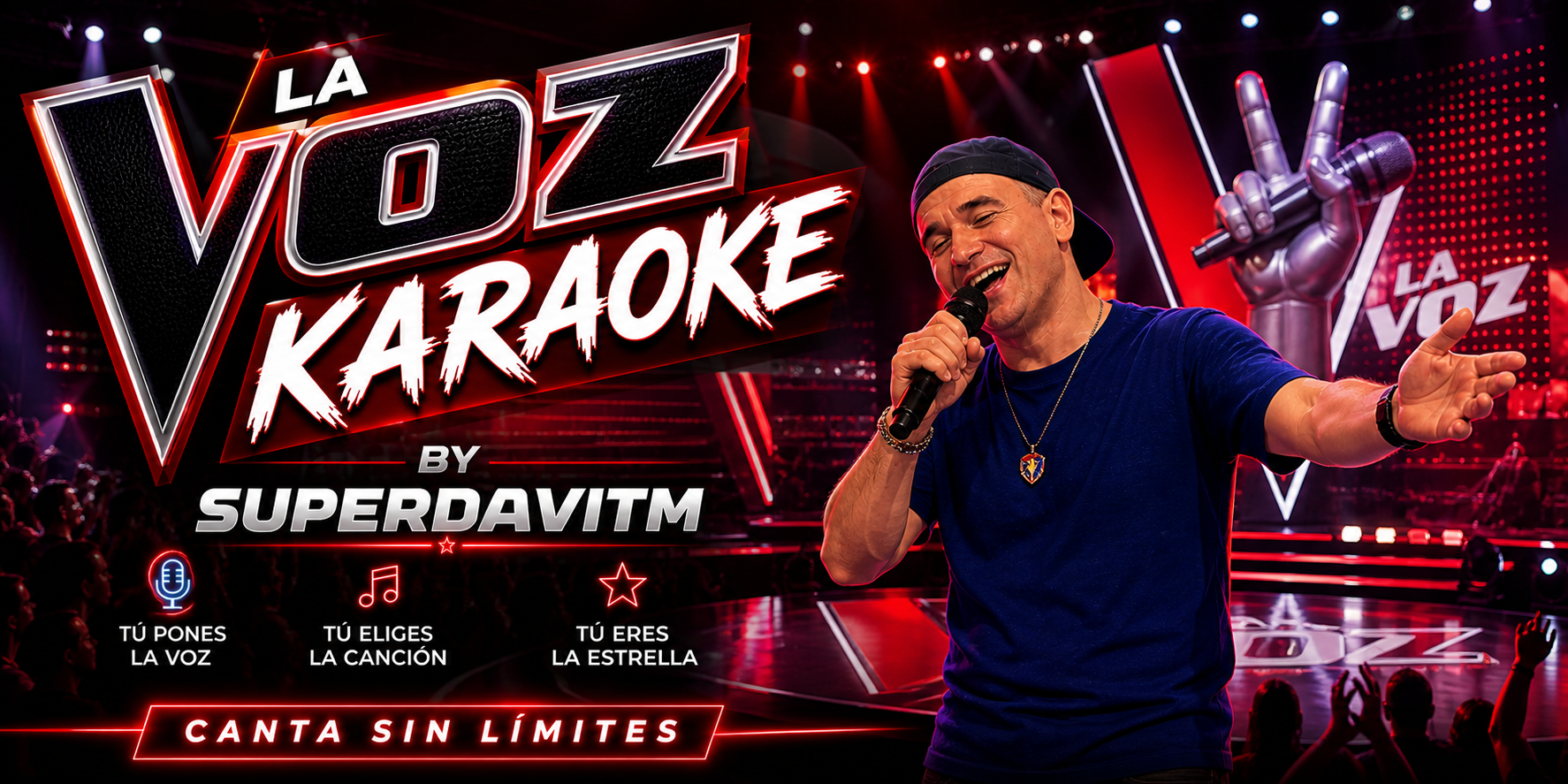 Superdavitm Karaoke - La Voz